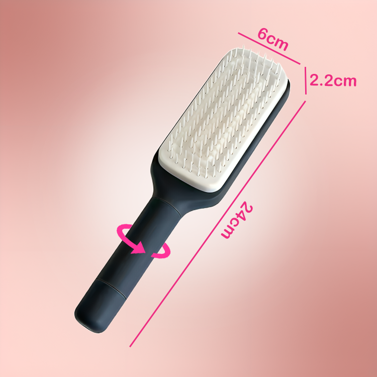 Self-Removing Brush